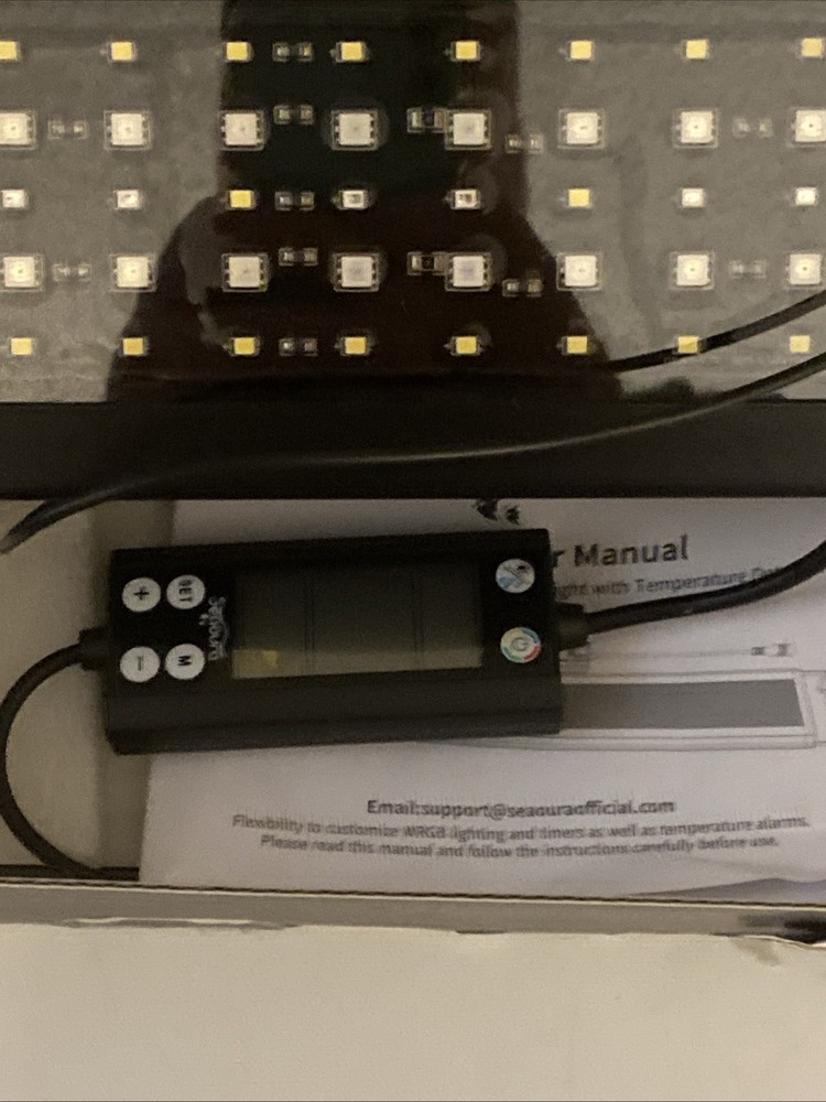 SEAOURA SR-659 Programmable Aquarium Light w/ Temperature Detector