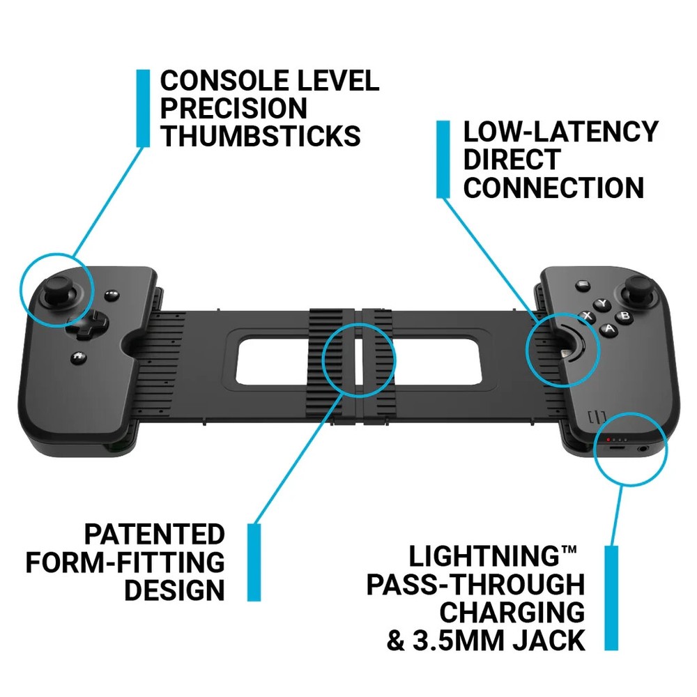 GAMEVICE GV153 Mobile Console Gaming for iPad (5th - 9th Gen)