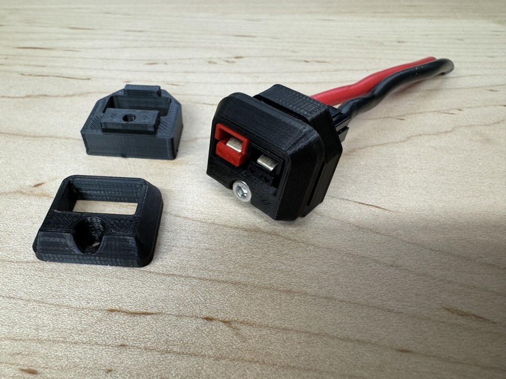 Yaesu FT-891 3D Printed Powerpole Conversion (Black)