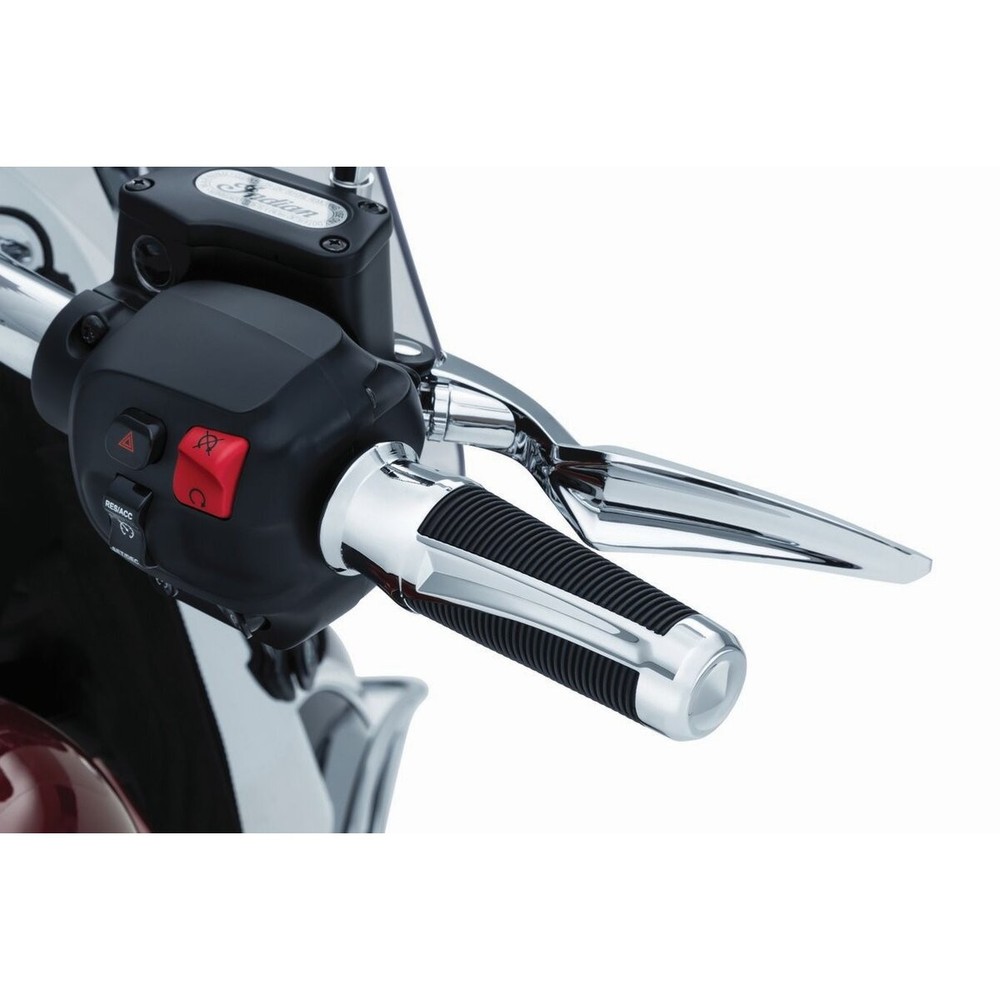 Kuryakyn Chrome Phantom Grips - 5766