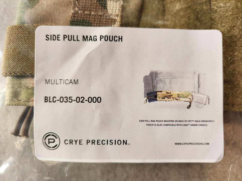Crye Precision Side Pull Mag Pouch Multicam BLC-035-02