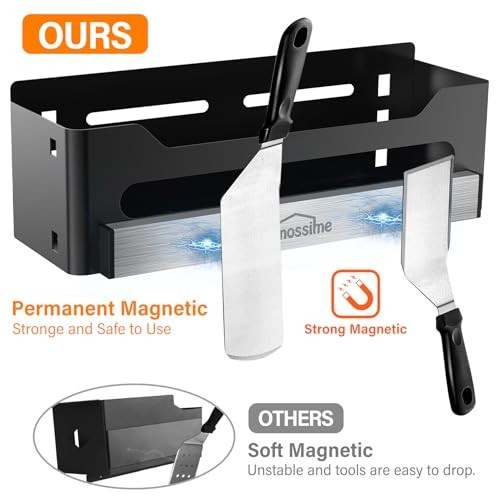 Griddle Caddy for Blackstone 28"/36" Griddles/Prep Black Side Griddle Caddy