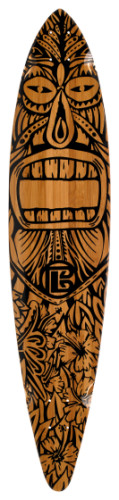 Tiki Man Pin Tail Longboard (Complete LB)