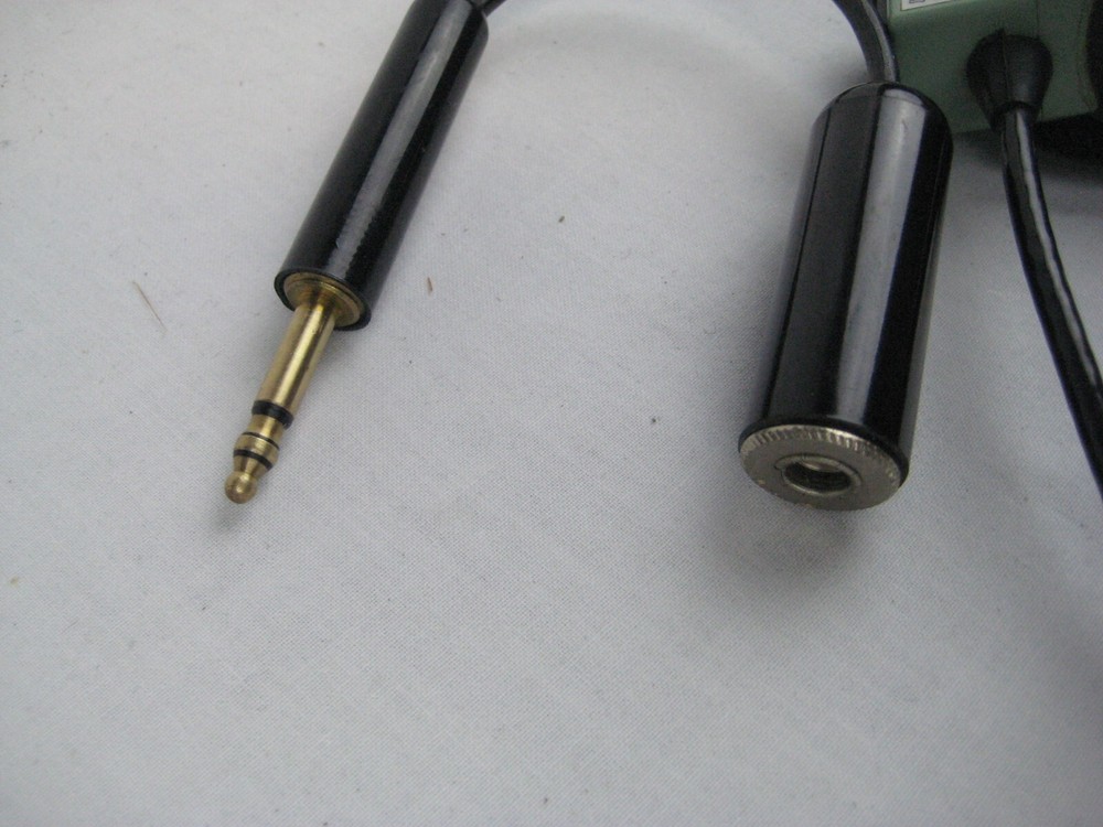 David Clark C10-15 Push to Talk PTT Switch with Intercom Mod installed