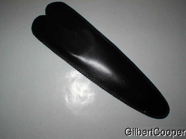 BLACK LEATHER KNIFE SHEATH # 9