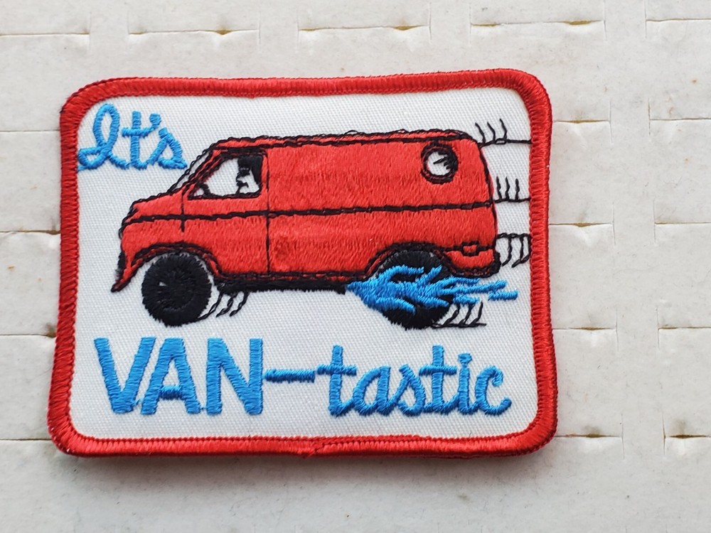 Vintage NOS Patch It's Van Tastic Shirt Jacket Hat