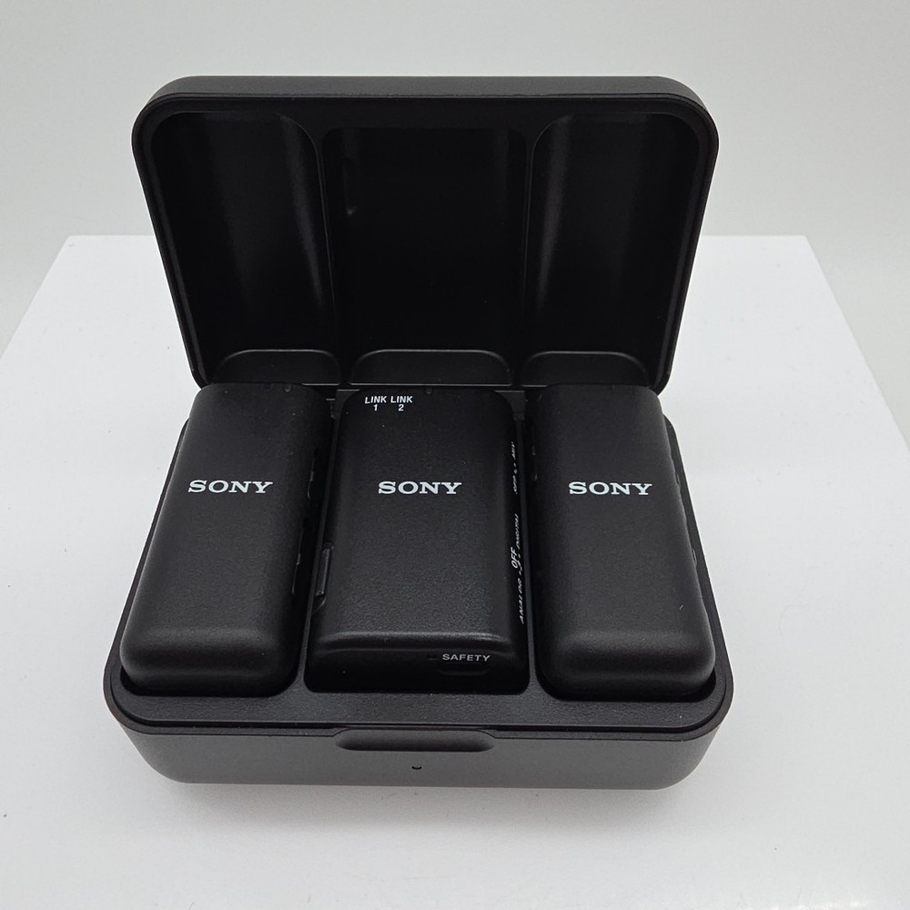 Sony ECM-W3 Compact, Dual-Channel Wireless Microphone System ECM-W3