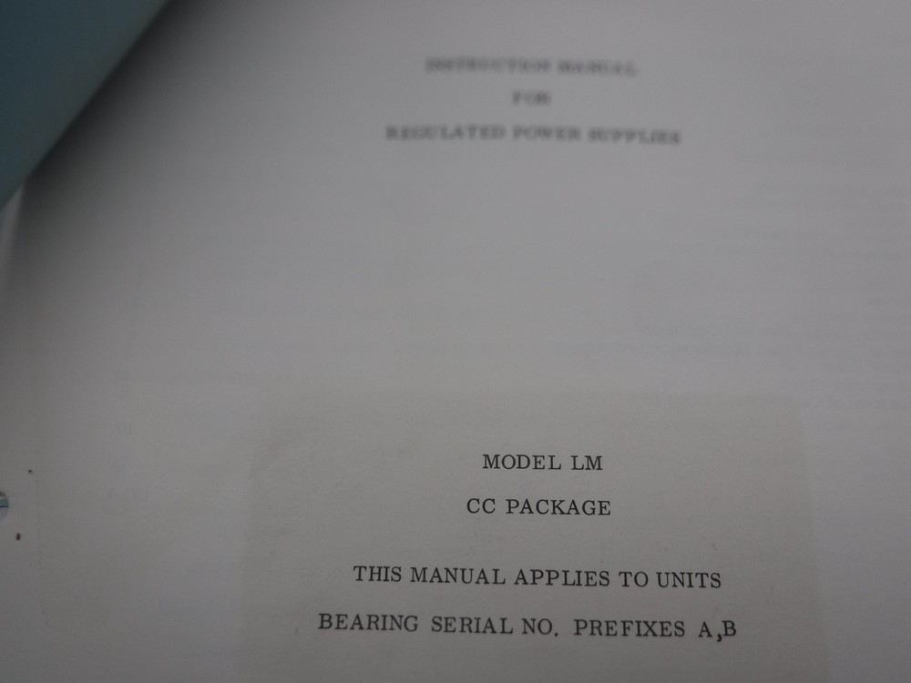 Lambda LM CC Package Manual IM-LMCC