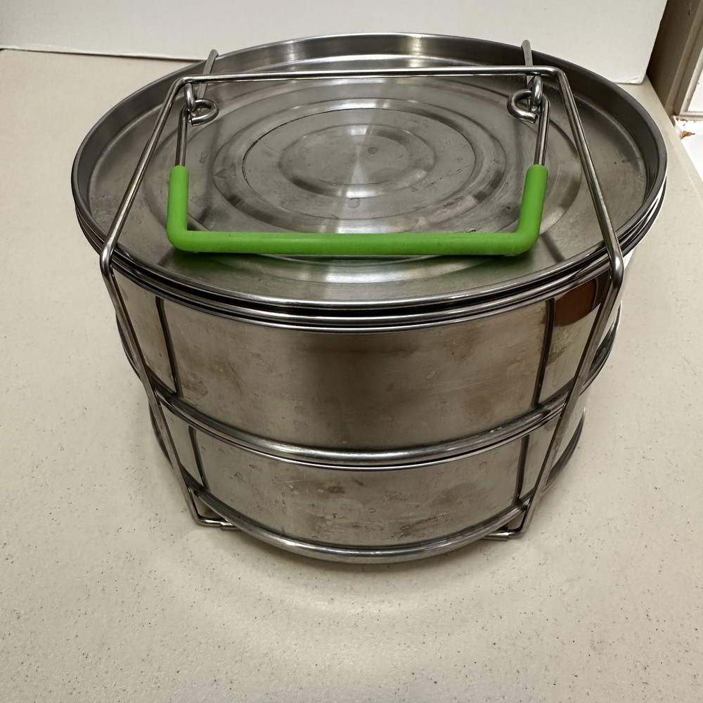 KOYSAS Pressure Cooker Stackable Steamer Insert Pans With Handle-No Instructions