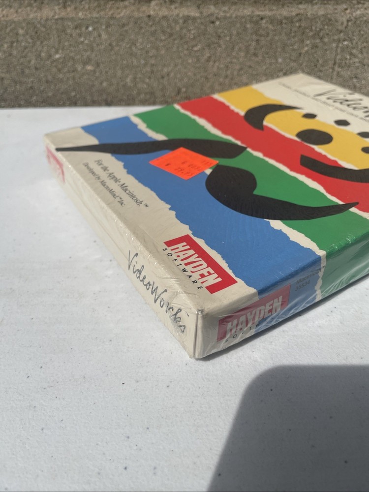 Apple Macintosh Software - VideoWorks, 3½" Floppy Disk, 1985 Sealed RARE