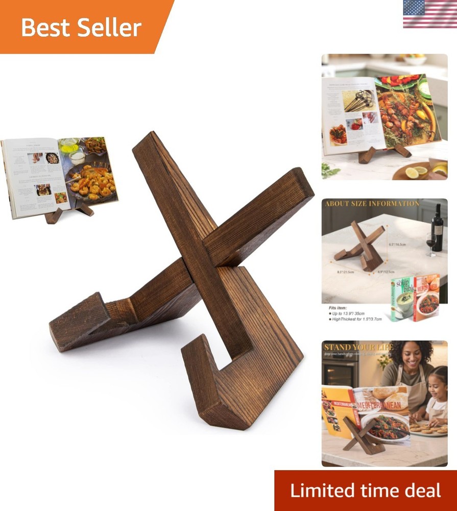 Rustic Kitchen Bookstand