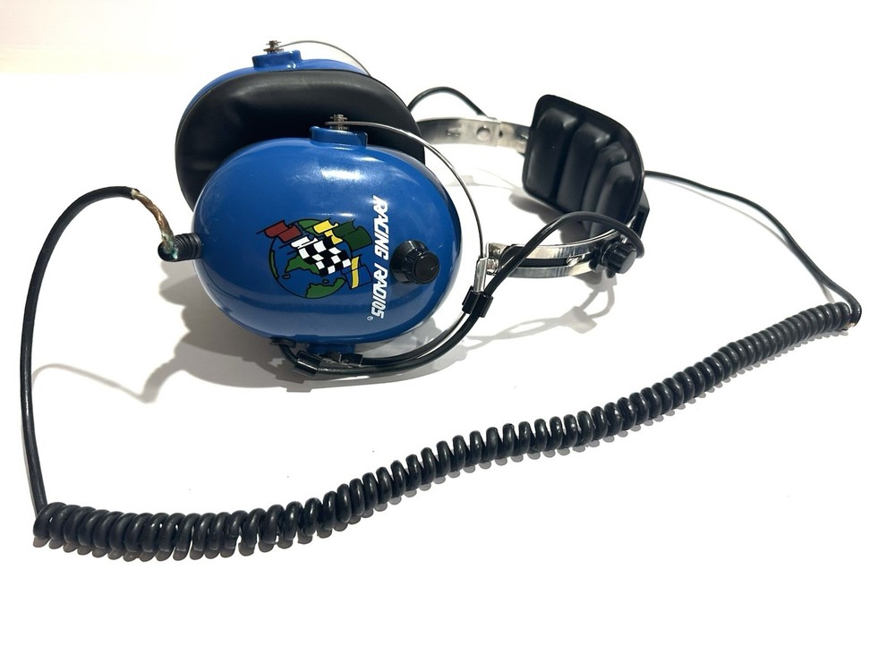 Racing Radios Headset w/ Volume Control – Untested – Cord Fray