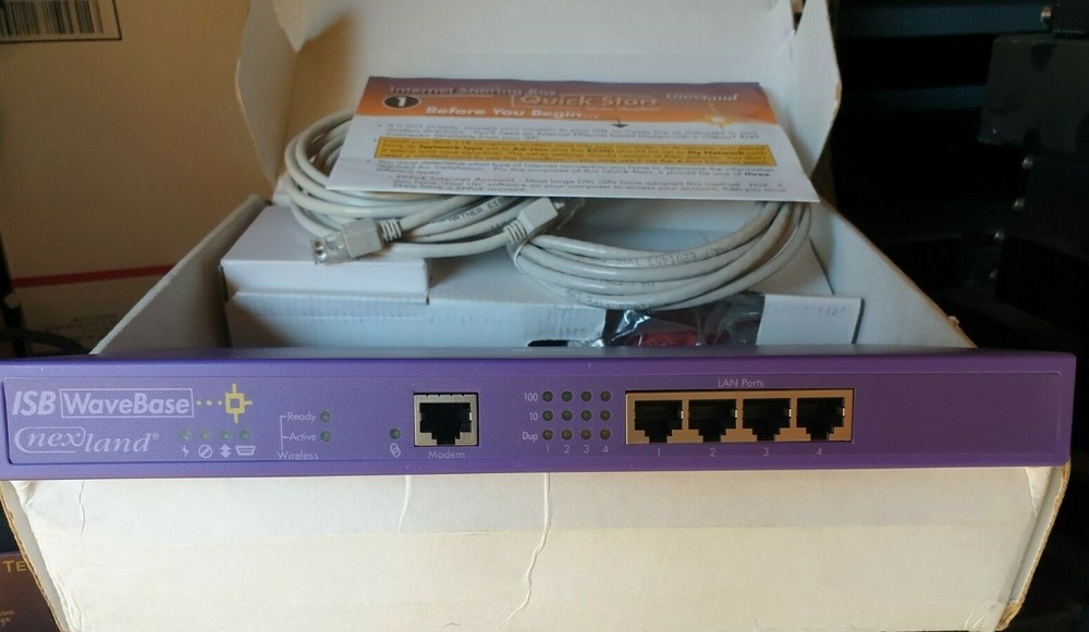 Nexland ISB WaveBase Wireless Gateway - wireless access point