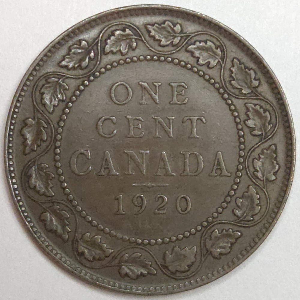 1920 Canada Large One Cent (Lot#2)