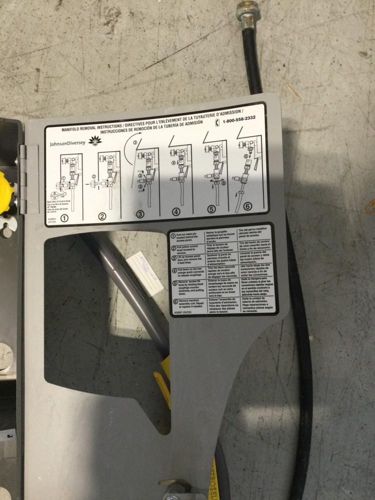 Johnson Diversey J-Fill Quattro Dispensing System