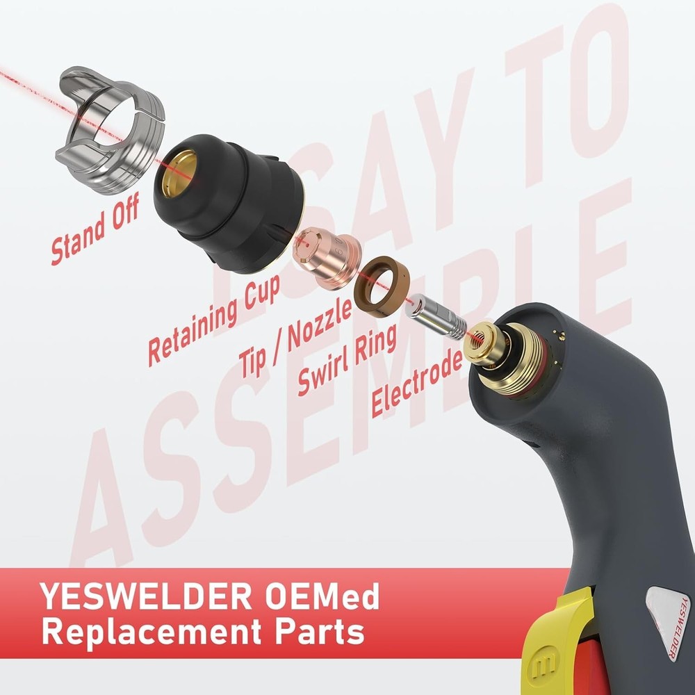 Professional Quality Plasma Cutting Consumables - 24 Tips for Smooth Operation