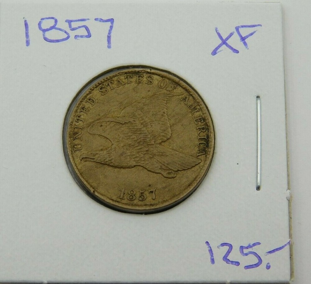 1857 Flying Eagle Cent, Extra Fine (1069)