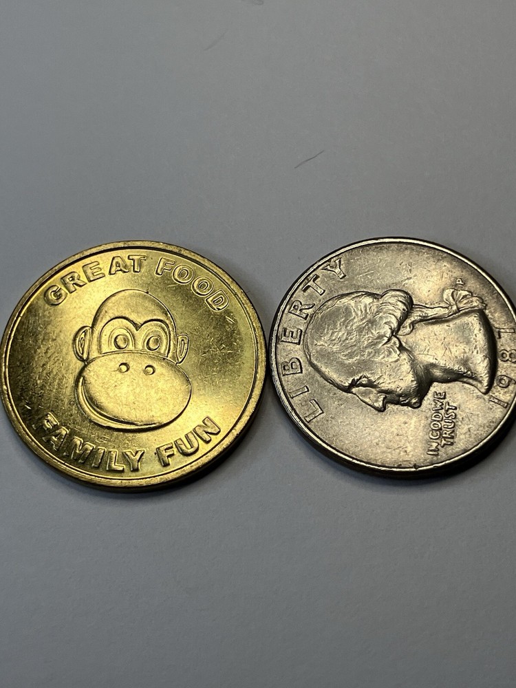 Monkey Business Arcade Token #ty1