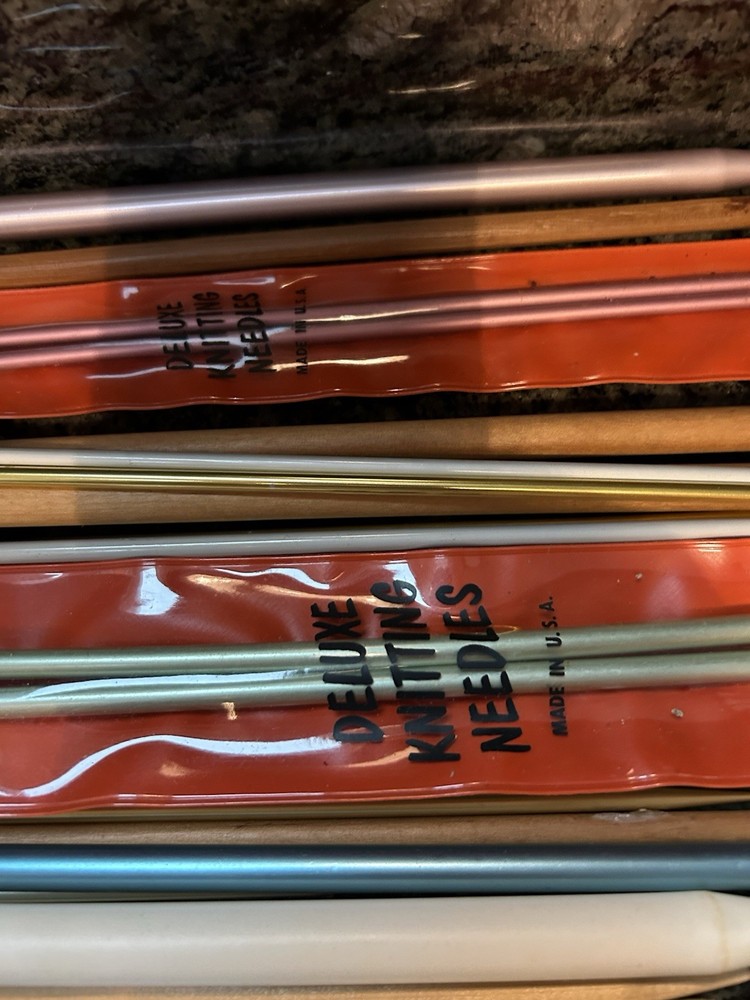 Vintage Knitting Needle Collection