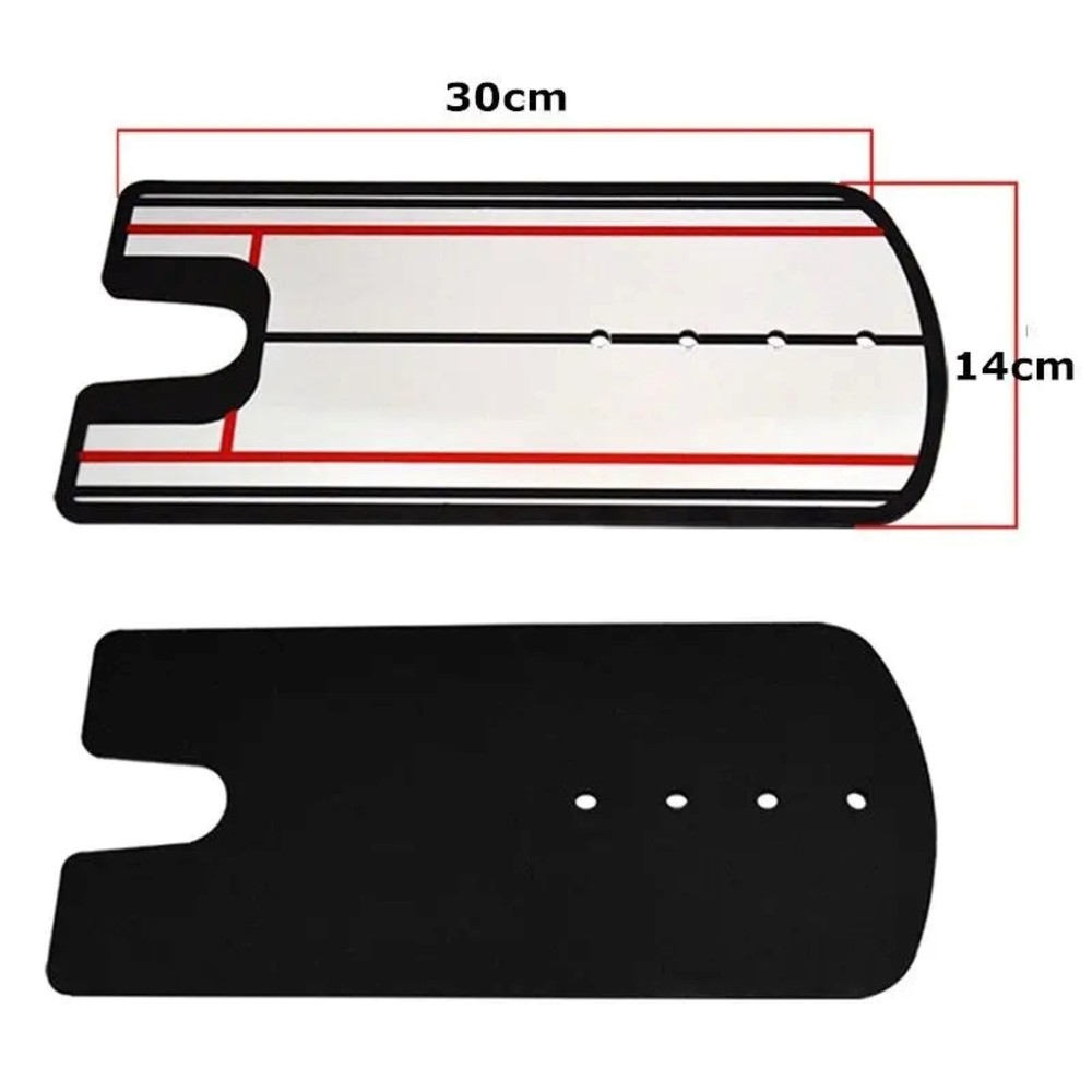 Golf Putting Mirror Training Alignment Aid Swing Trainer Eye Line Practice Tool