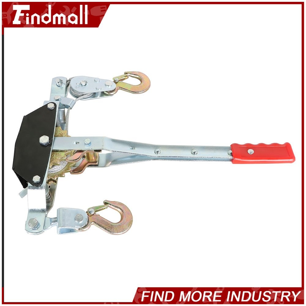 Findmall 2 Ton Heavy Duty Dual Gear Power Puller Cable Puller New