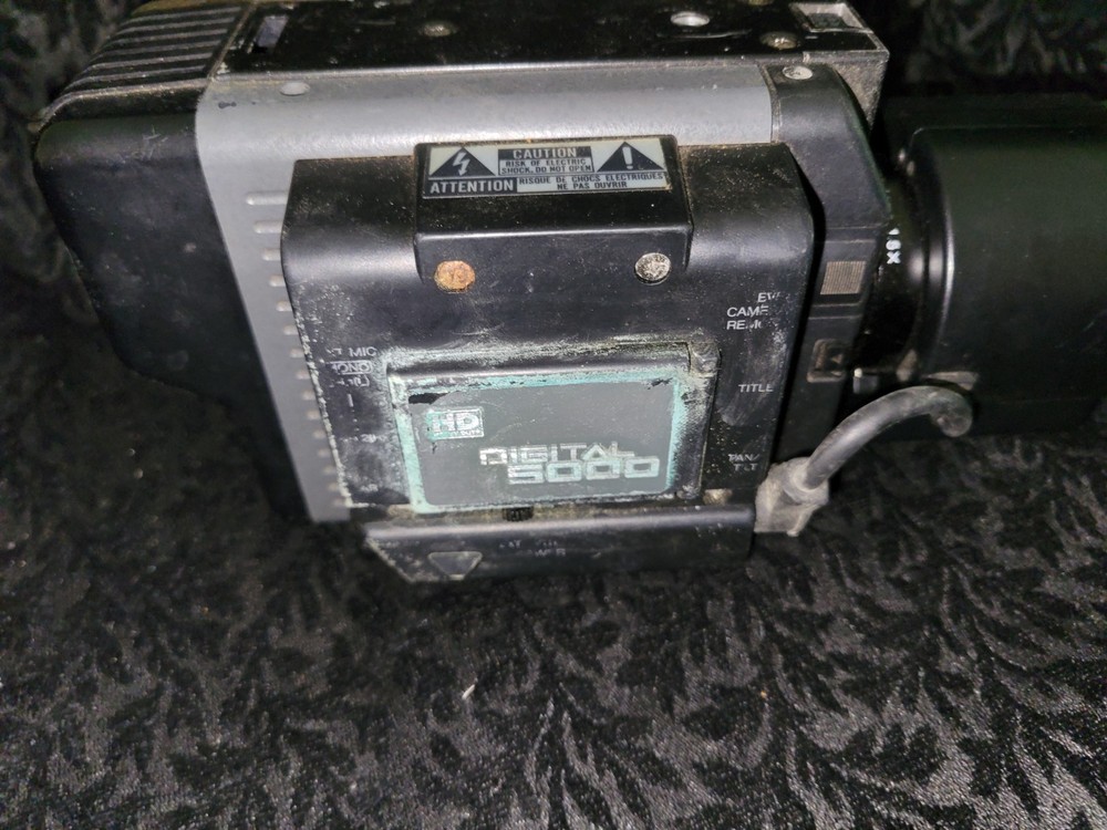 Panasonic WV-D5000 Digital 5000 HD System Camera Kit Lot UNTESTED