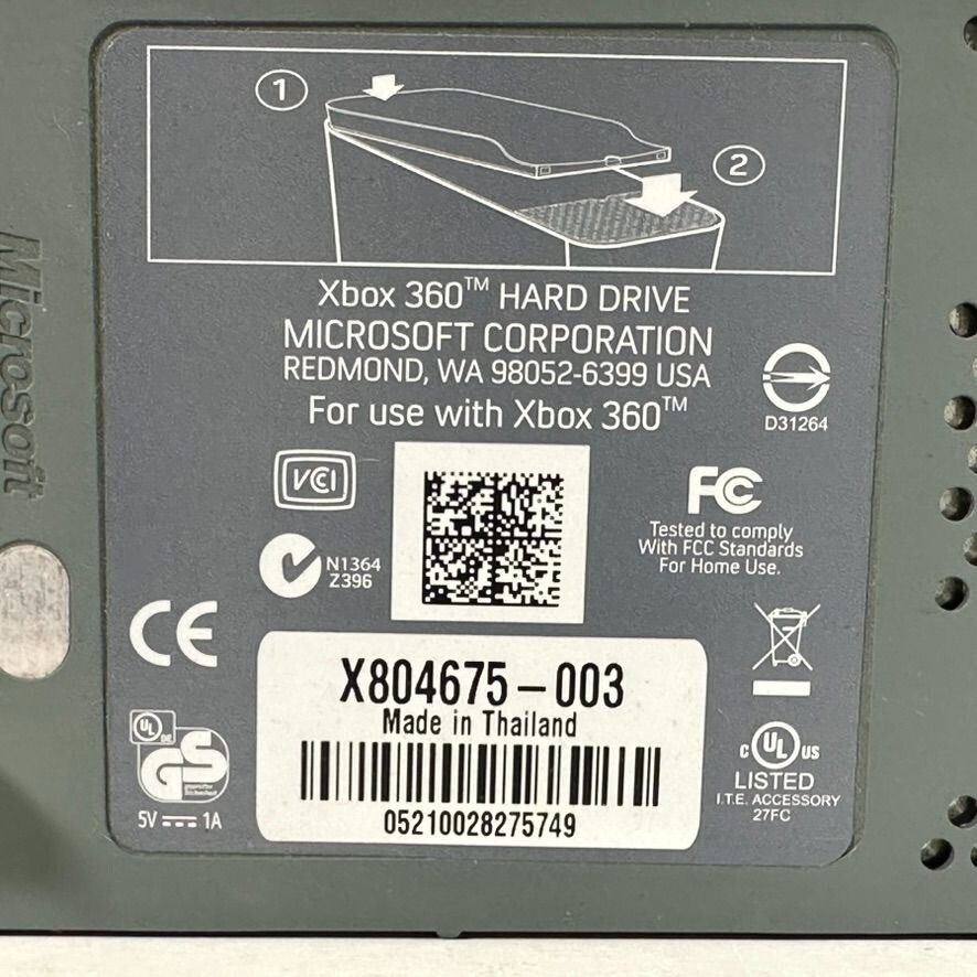 XBOX 360 20GB Hard Drive OEM External HDD