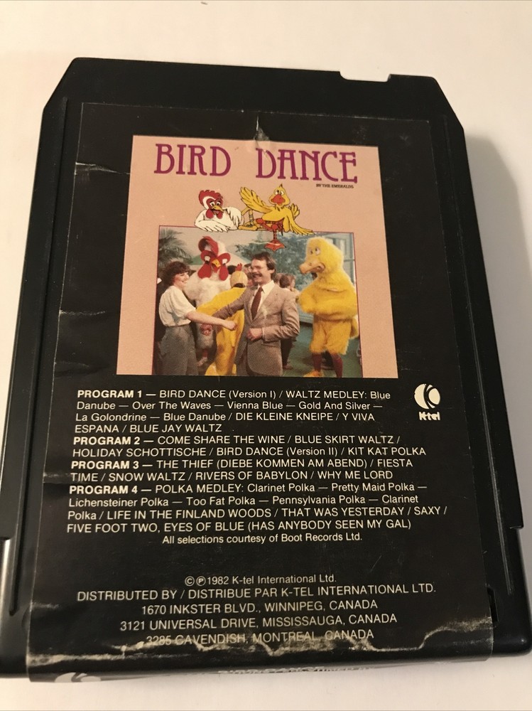 The emeralds   bird dance  8track