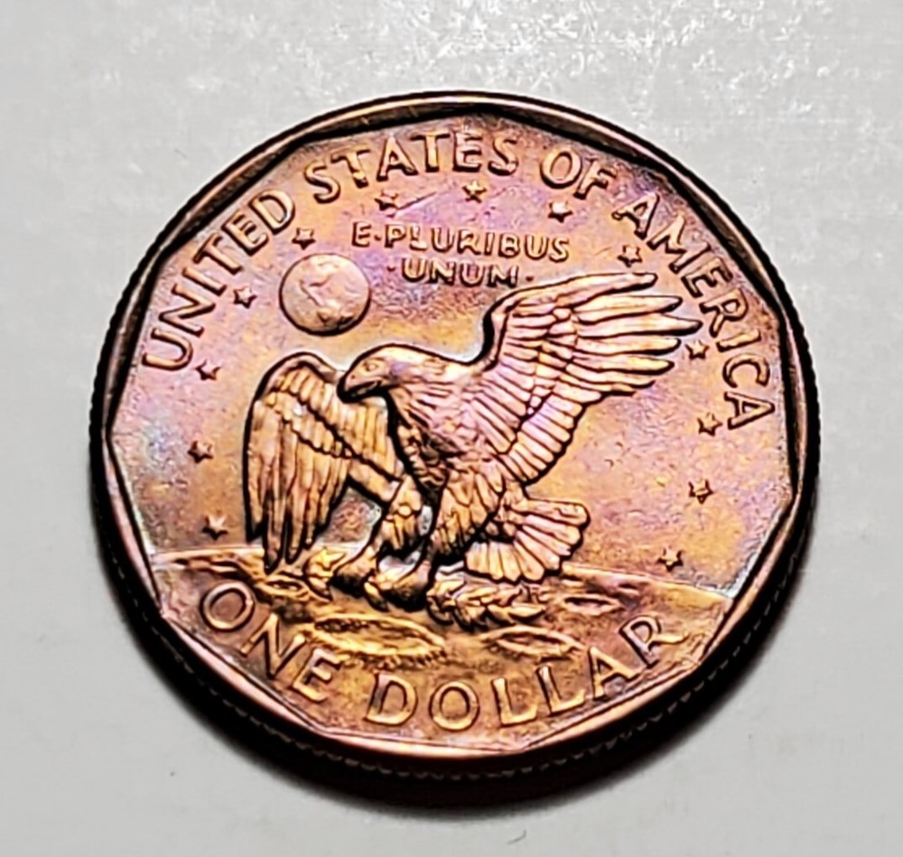 TONED 1999 P SUSAN B ANTHONY SBA DOLLAR UNC #C4048
