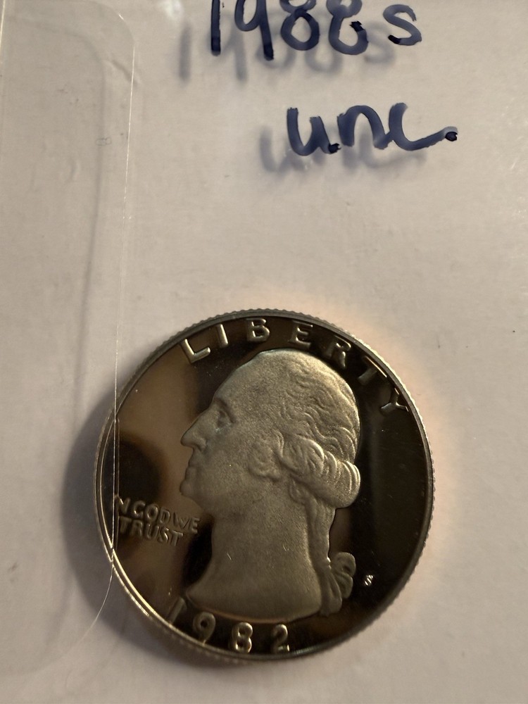1988-S Proof Washington Quarter Uncirculated