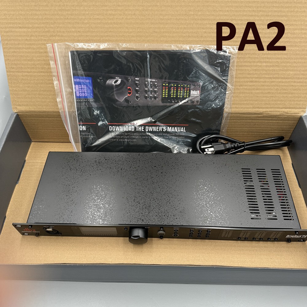 PA2 DriveRack Complete Loudspeaker Management System G2U