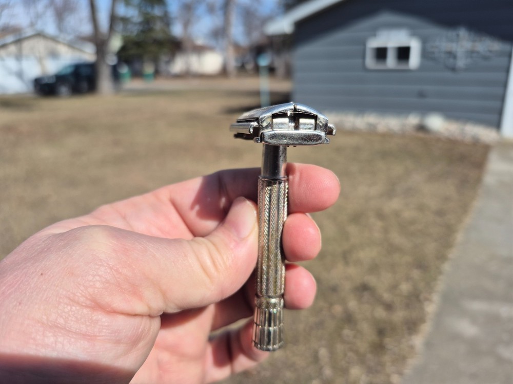 Vintage Gillette Double Edge Safety Razor