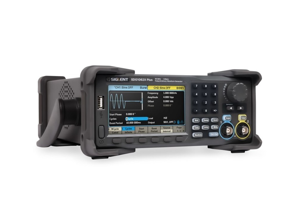 Siglent SDG1062X Plus - Function/Arbitrary Waveform Generator (60 MHz / 2