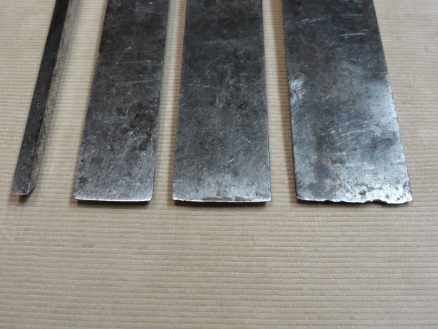 4 RELIANCE Timber Frame Framing Millwright Long Chisel s 1/4*1*1 1/4*1 1/2 'R4'