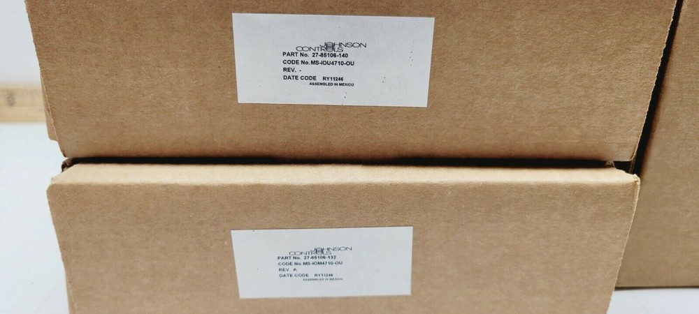 NEW JOHNSON CONTROLS INPUT/OUTPUT MODULE FIELD CONTROLLER & BASE MS-IOU4710-0U