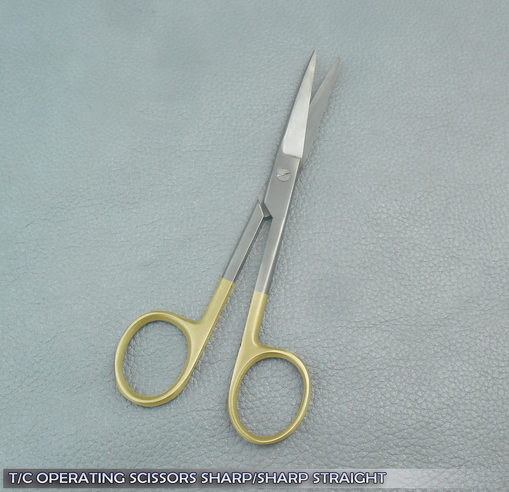T/C Operating Scissors Sharp/Sharp 5.50" Straight