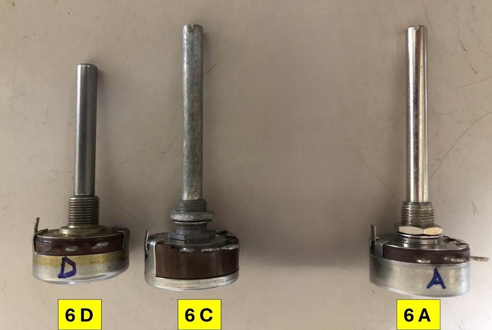 G6: Assorted New 10 Turn Potentiometers