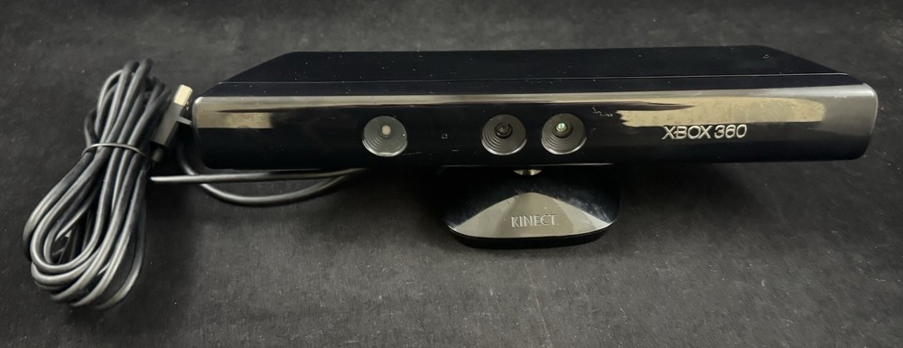 Genuine Microsoft XBOX 360 Black Kinect Sensor Bar Model 1473