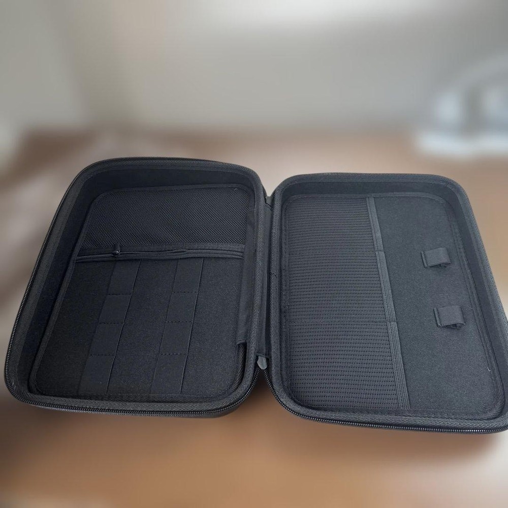 ProCase Gadget Pouch, Waterproof EVA Material, Large Capacity, 3-Layer