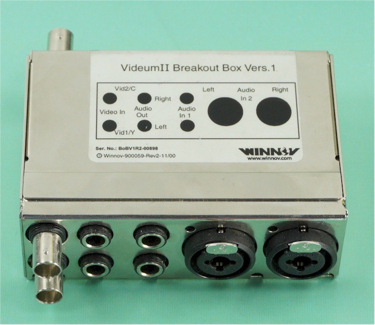 WINNOV Videum II Breakout Box Vers.1 *OPEN BOX!*