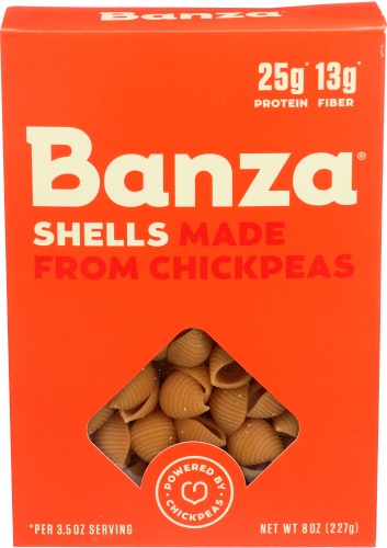 Banza Pasta Chickpea Shells 8 OZ Pack Of 6
