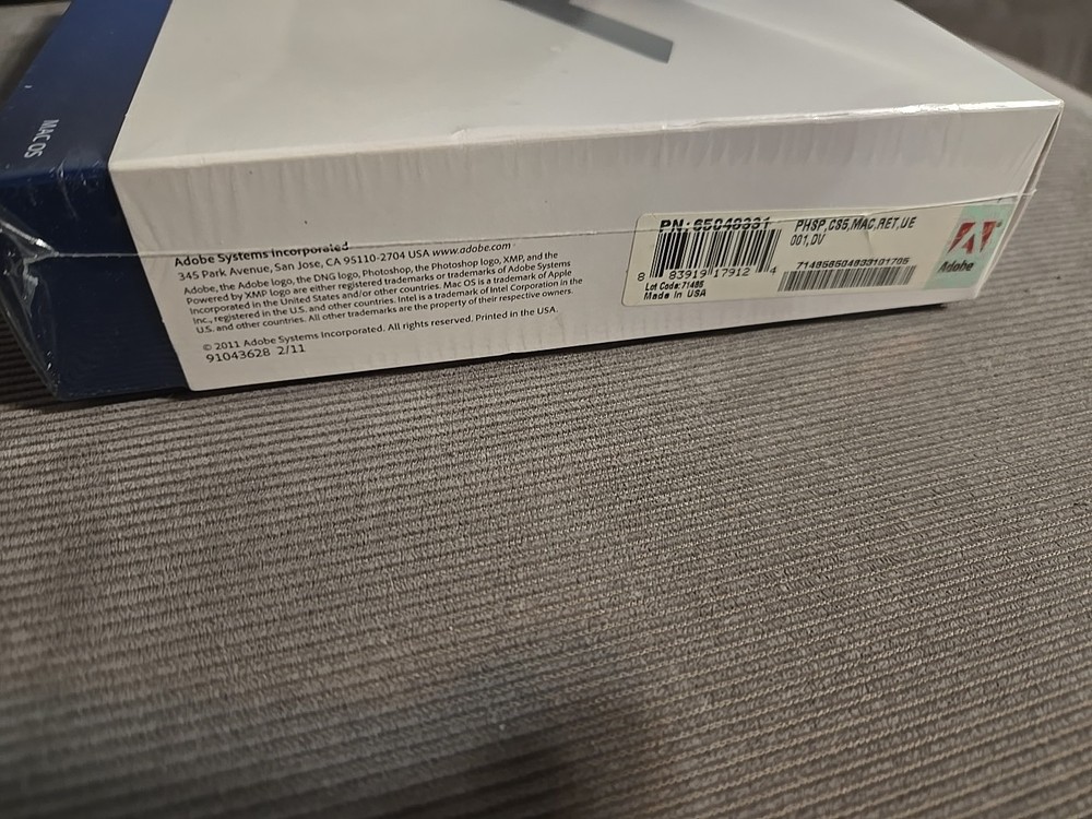 Adobe Photoshop CS5 Extended Mac OS