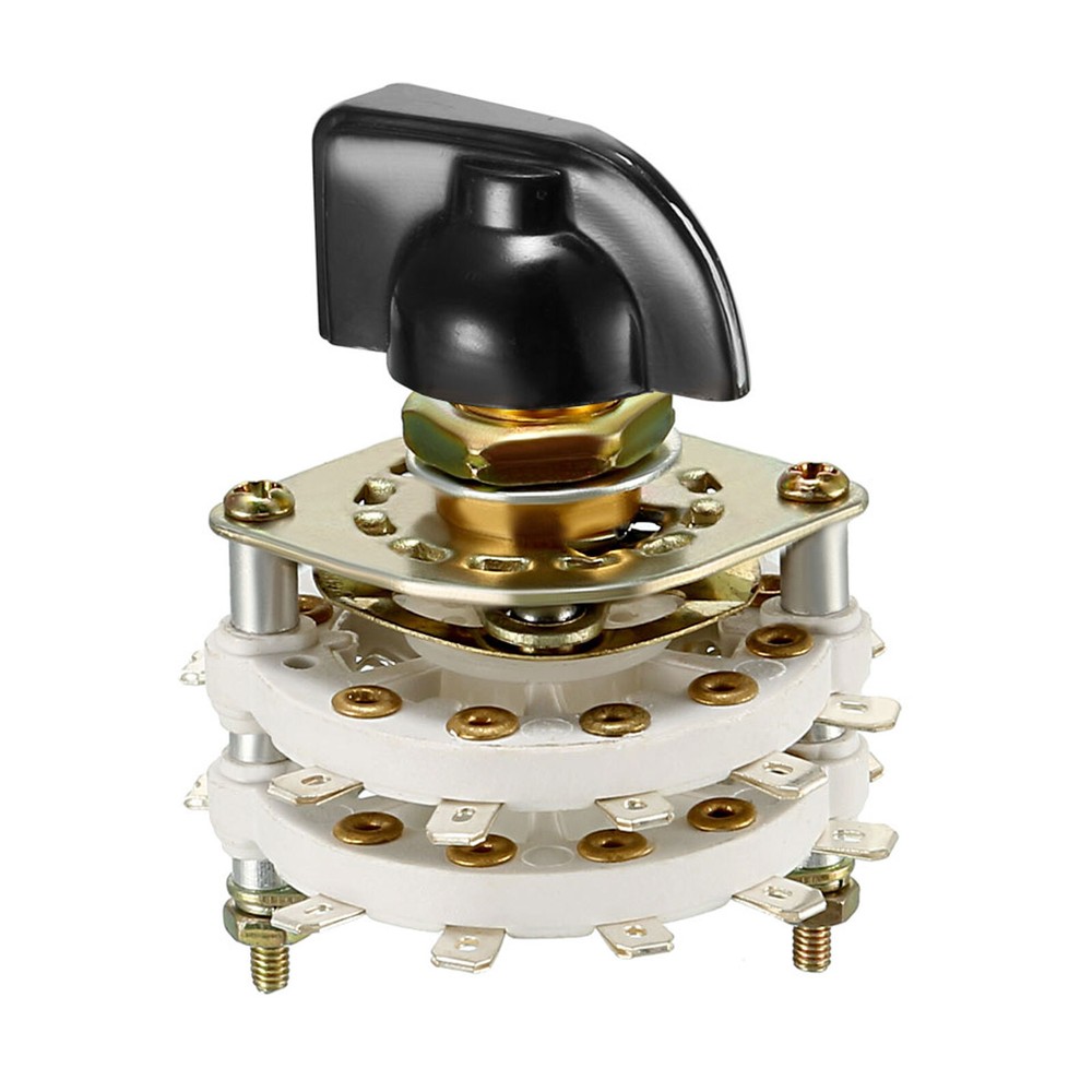Band Selector Rotary Switch 2P10T 2 Pole 10 Position 2 Deck