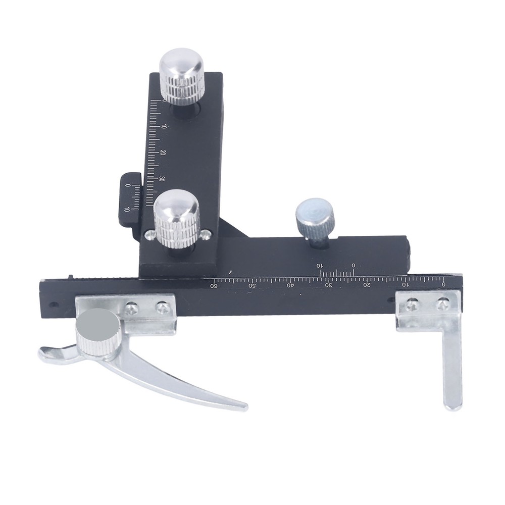 Microscope Movable Caliper Ruler Mechanical X-Y Movable Stage With Scale