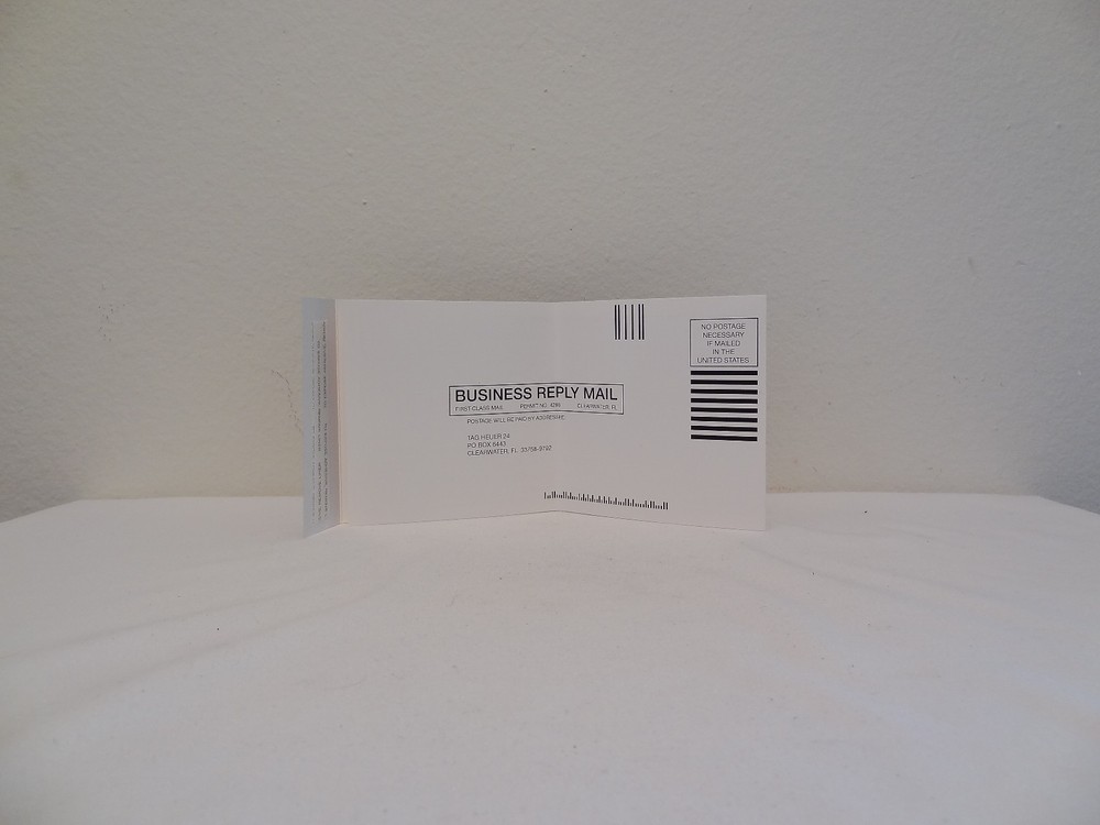 TAG HEUER PREFERRED OWNER PROGRAM BOOKLET