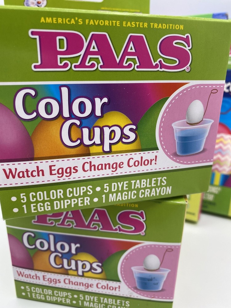 Paas Dye Cups And Deluxe Easter Eggs Decorating Kit