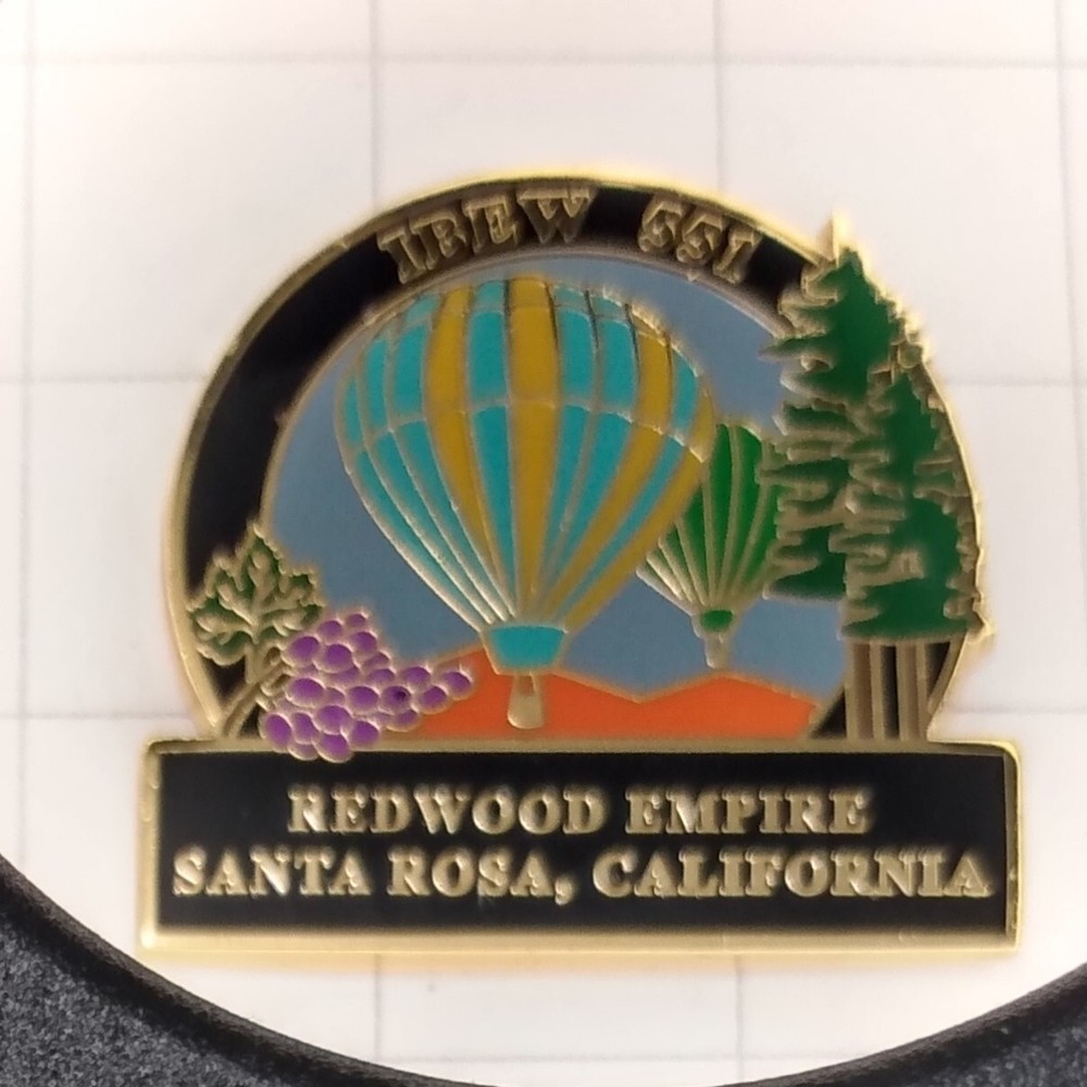 IBEW Lapel Pin Local 551 Santa Rosa, CA.