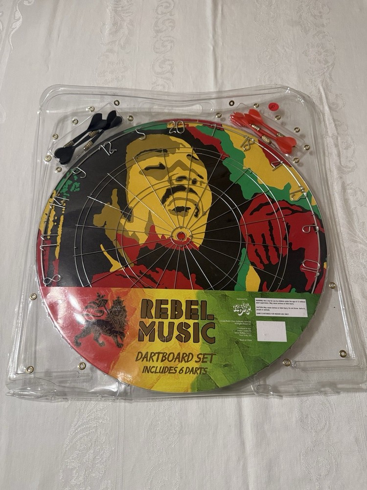 Dart Board - Bob Marley New Never Used.