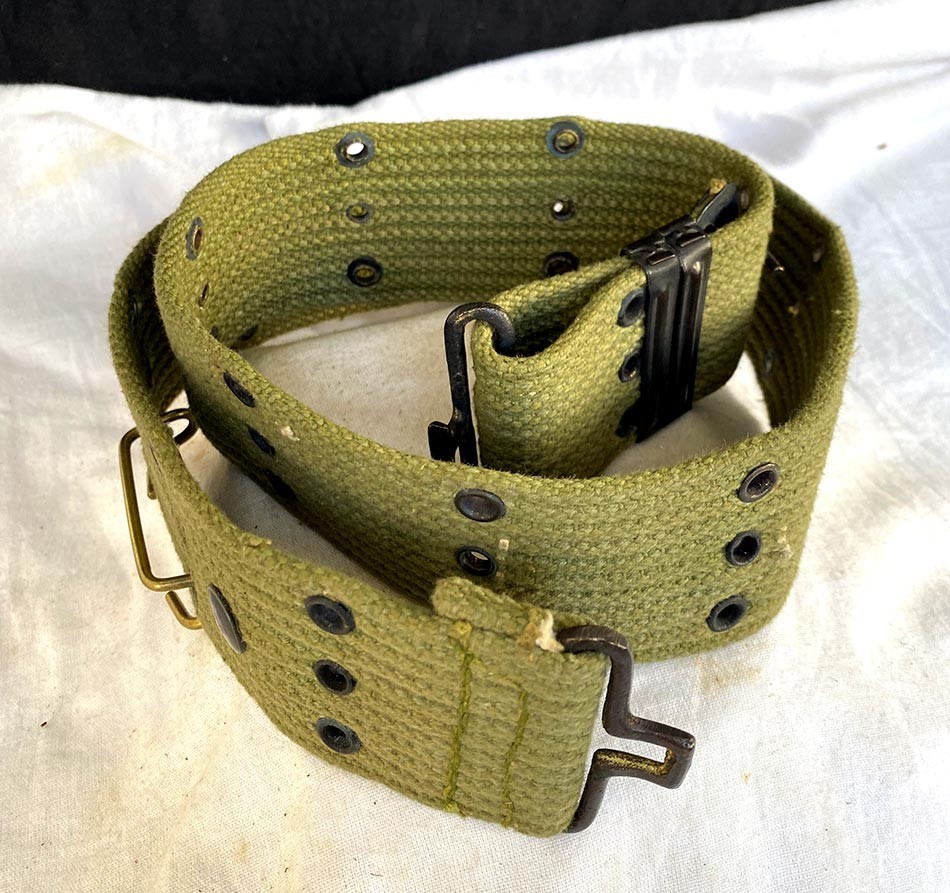 1970 Turkish Armed Forces Canvas Ammunition Belt