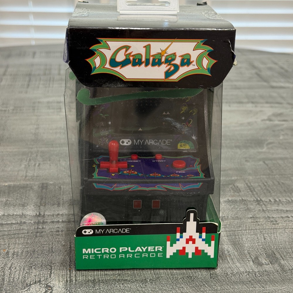 Galaga Micro Retro Player Collectible Mini Arcade Machine by My Arcade